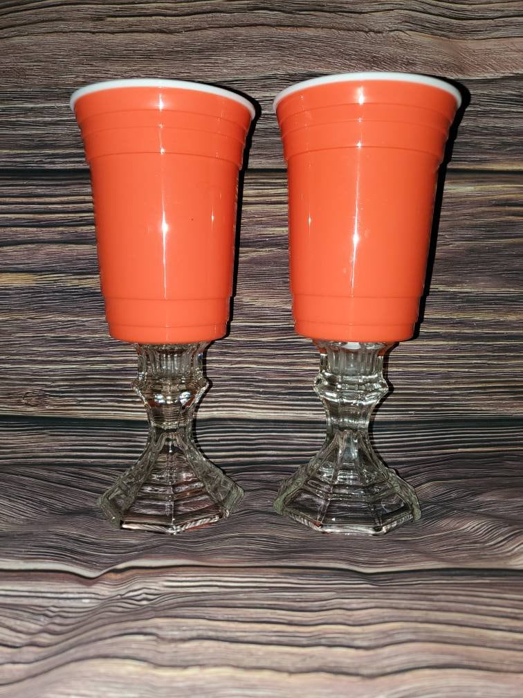 Red Solo Cup Wine Glasses 1 Glass or Set of 2 Etsy