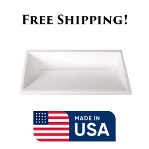 Bathroom Sink Under-mount Ramp Bowl White