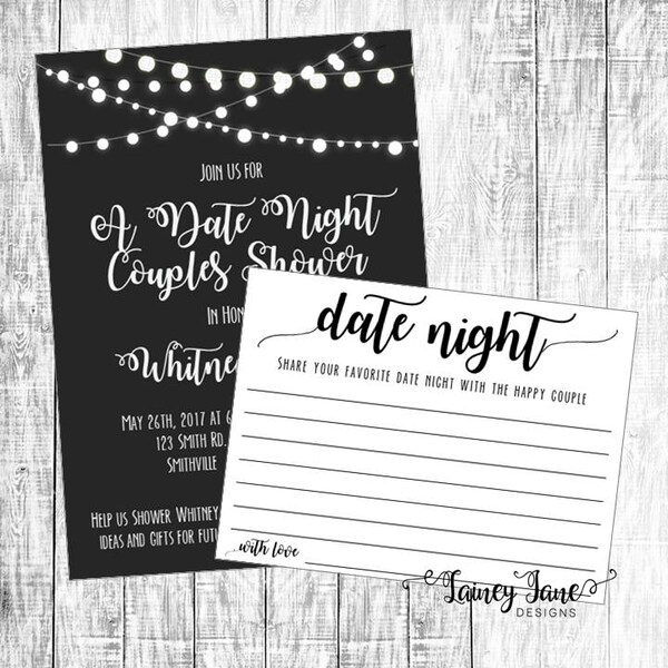 Date Night Invite - Etsy