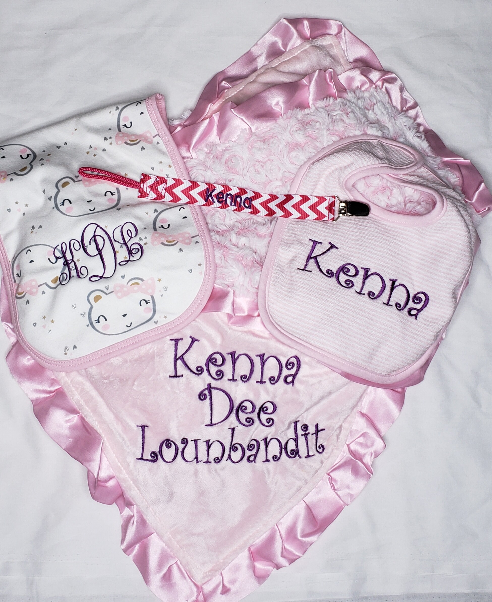 embroidered baby gifts