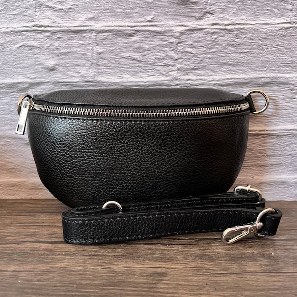 Leather Bum Bags Etsy UK