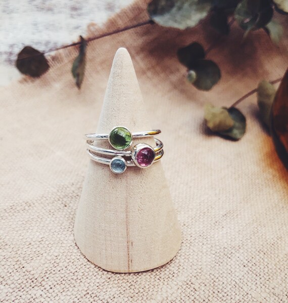 Silver rings with coloured stones clearance