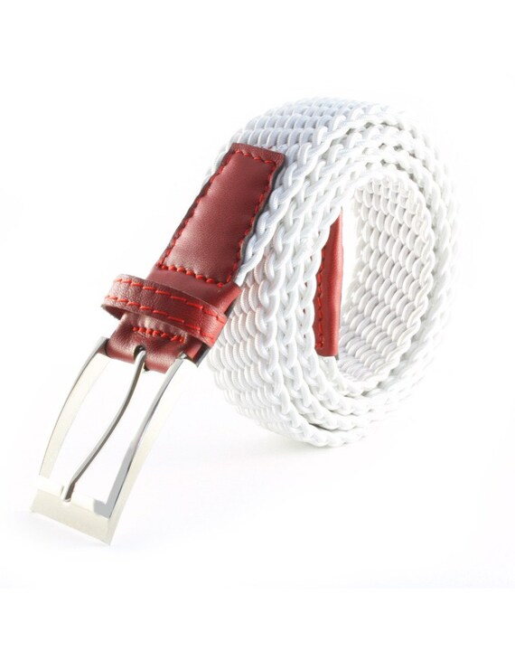 Ceinture Ancienne Plaqué Argent – Conchos Artisanat – 33″ – États-Unis – Occasion