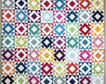 Around The Square PDF Pattern (PBQ #107)