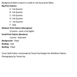 Table Top PDF Pattern PBQ 115 image 6