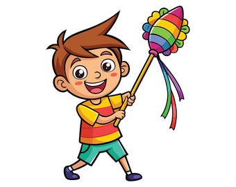 Custom Piñatas stick