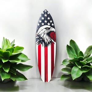 America Flag Surfboard - Etsy