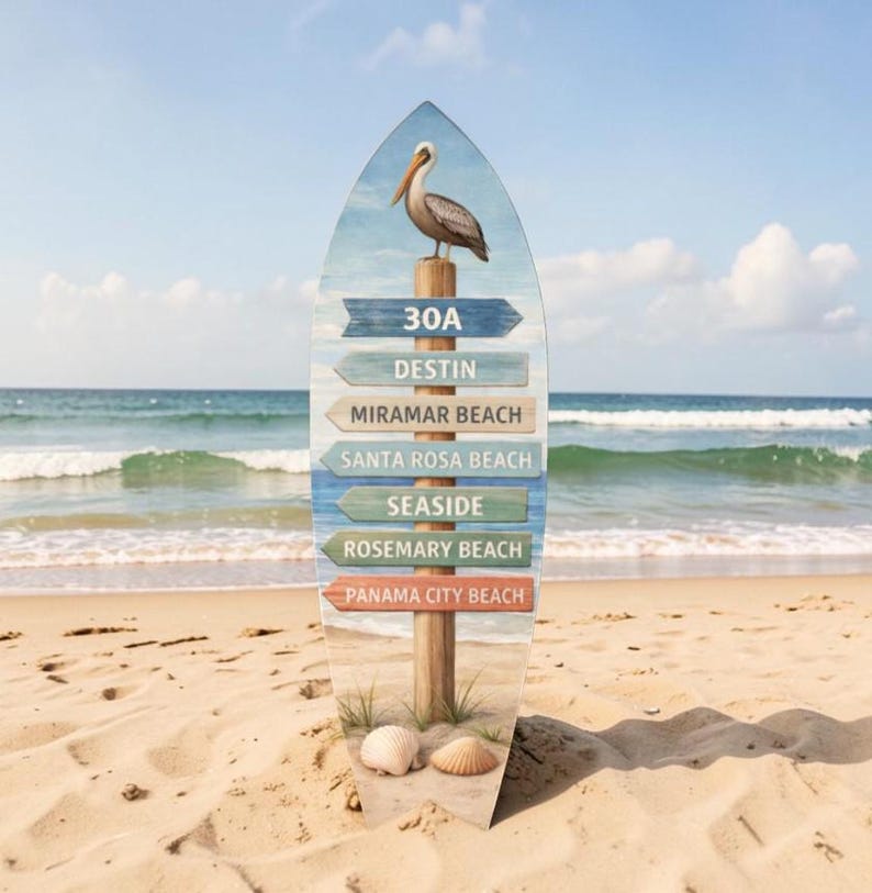 Florida Surfboard Destin, 30A, Seaside, Miramar Beach, Panama City ...