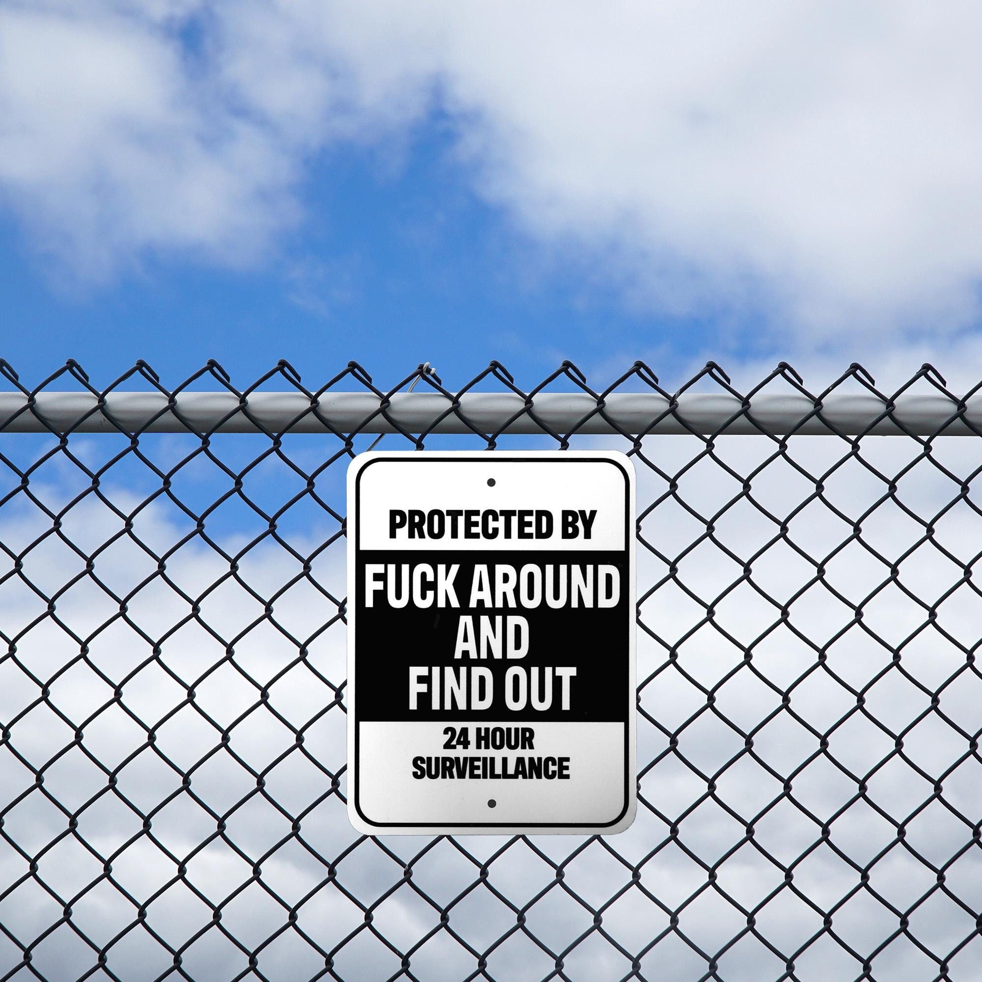 Fuck Metal Sign - Etsy
