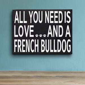 French Bulldog Wood Sign: Frenchie Dog Mom Gift image 7