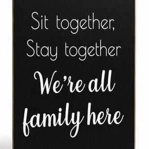 Wedding Seating Plan Wooden Sign, Ceremony and Reception Decorations, Modern Decor