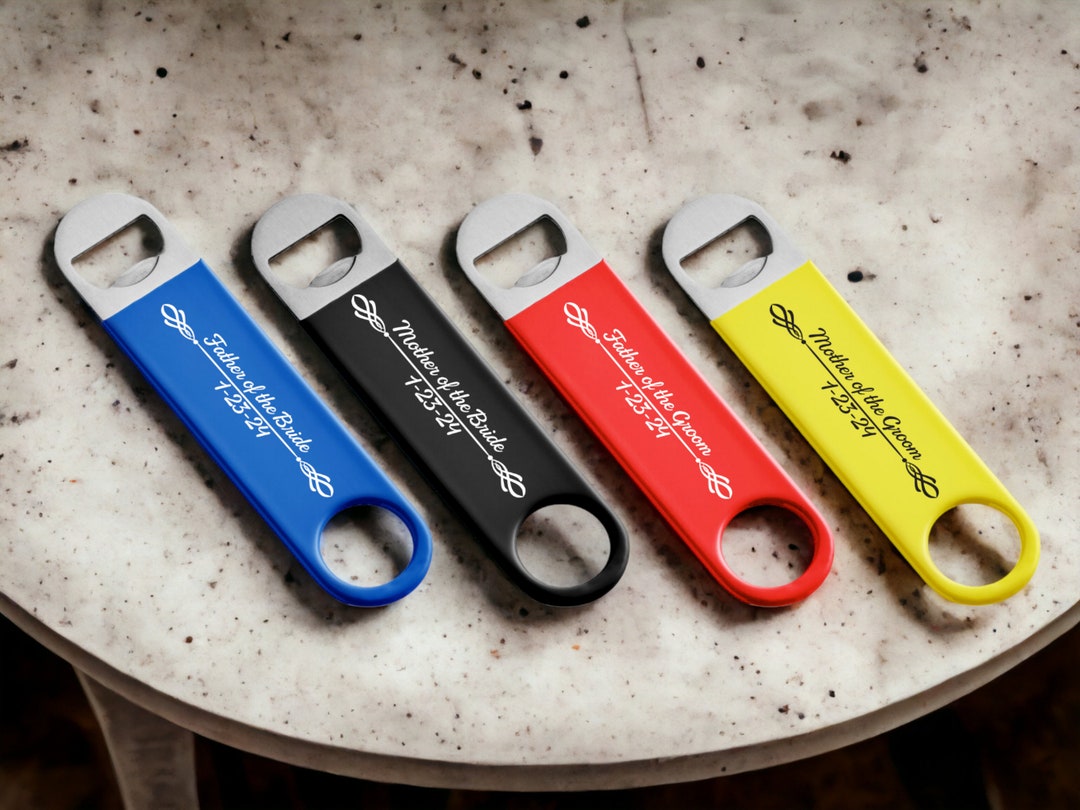 Personalized Bottle Openers, Bars, Restaurants, Event Souvenirs, Gift for Bartenders, Customized