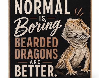 Bearded Dragon Sign and Gift