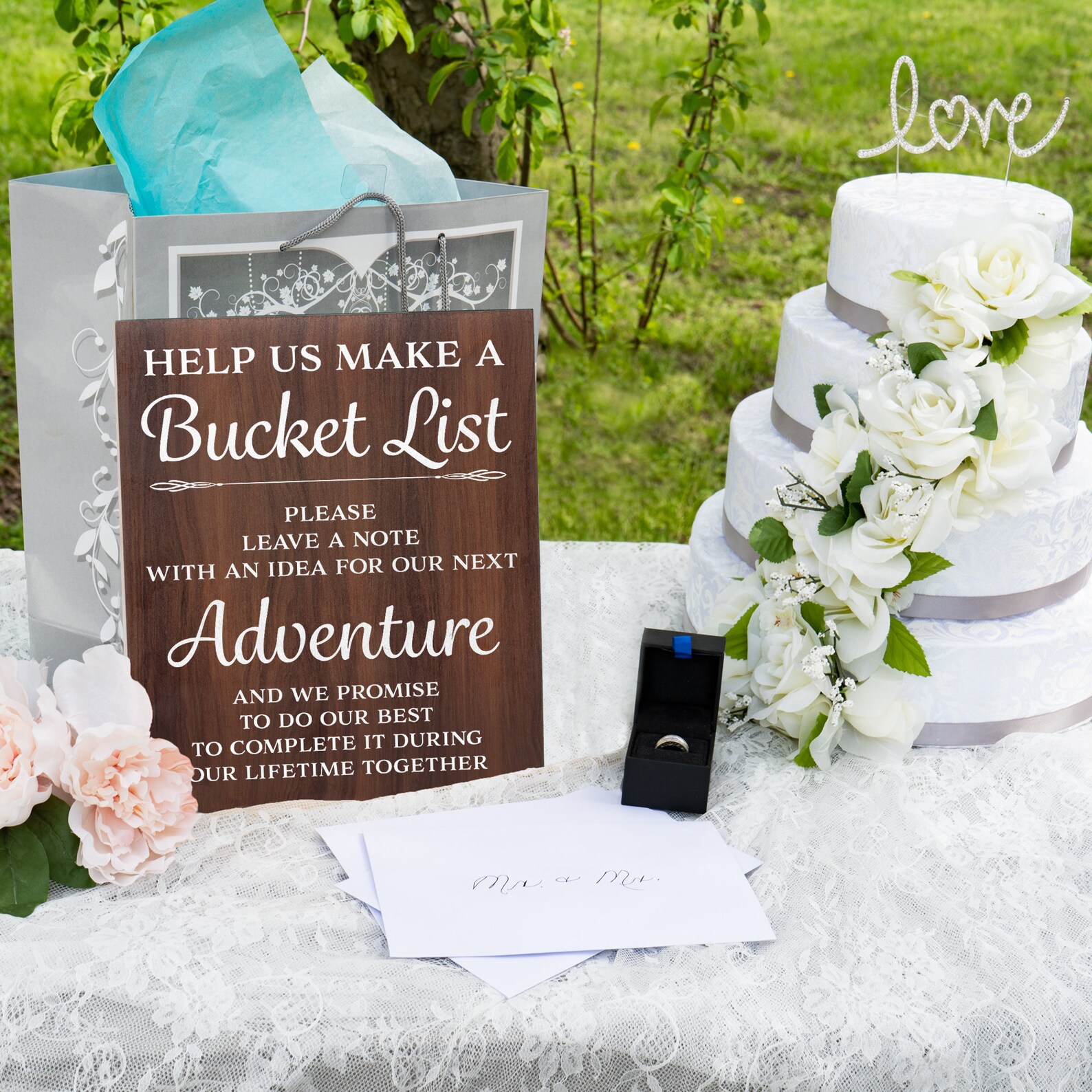 Bucket List Sign Wedding Bucket List Wedding Signs Bucket Etsy