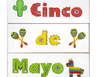 Cinco De Mayo Block Set