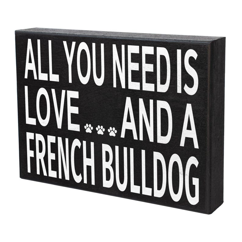 French Bulldog Wood Sign: Frenchie Dog Mom Gift image 10