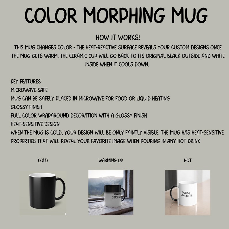 mental health gifts
color changing mug