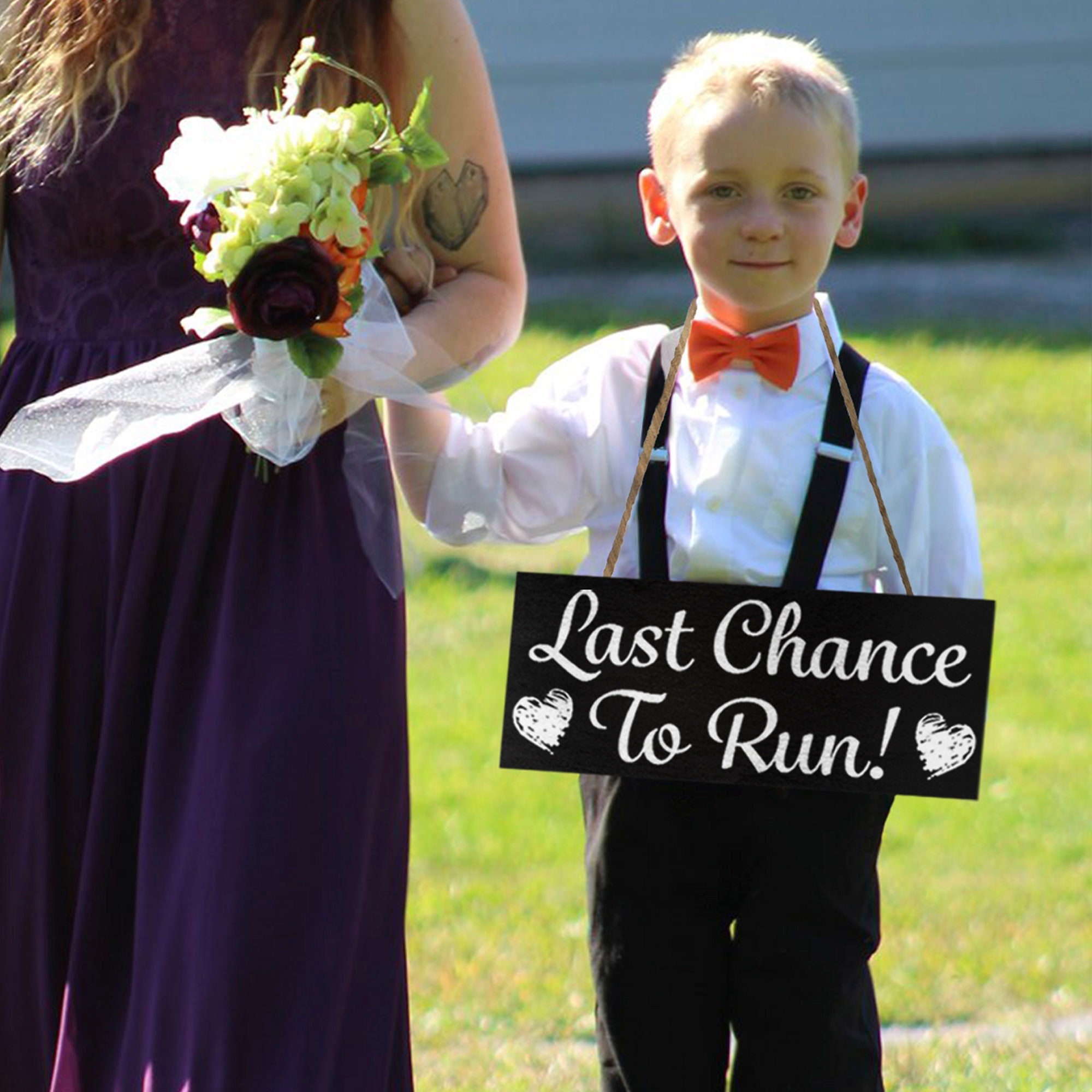 Last Chance to Run Sign Ring Bearer Sign Funny Wedding - Etsy Last Chance to Run Sign Ring Bearer Sign Funny Wedding - Etsy