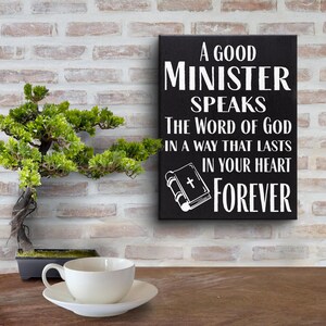 Minister Gifts, Minister Appreciation Gifts, Minister Gifts for Christmas, Minister Gift Ideas, Ministering Quotes, Minister Desk Decor