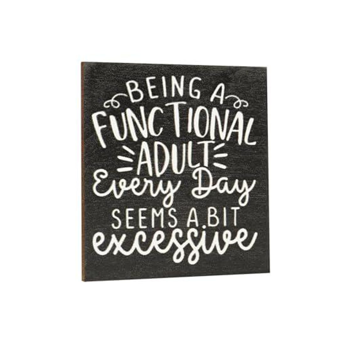 Being a Functional Adult Everyday Seems a Bit Excessive Funny Fridge ...