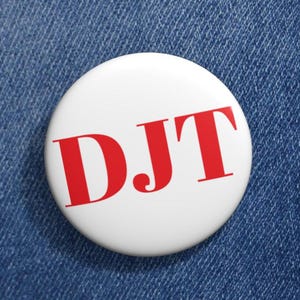 Trump Pin, Donald Trump Button,  Trump Supporter, Stocking Stuffer for Trump Fans and Trump Supporters