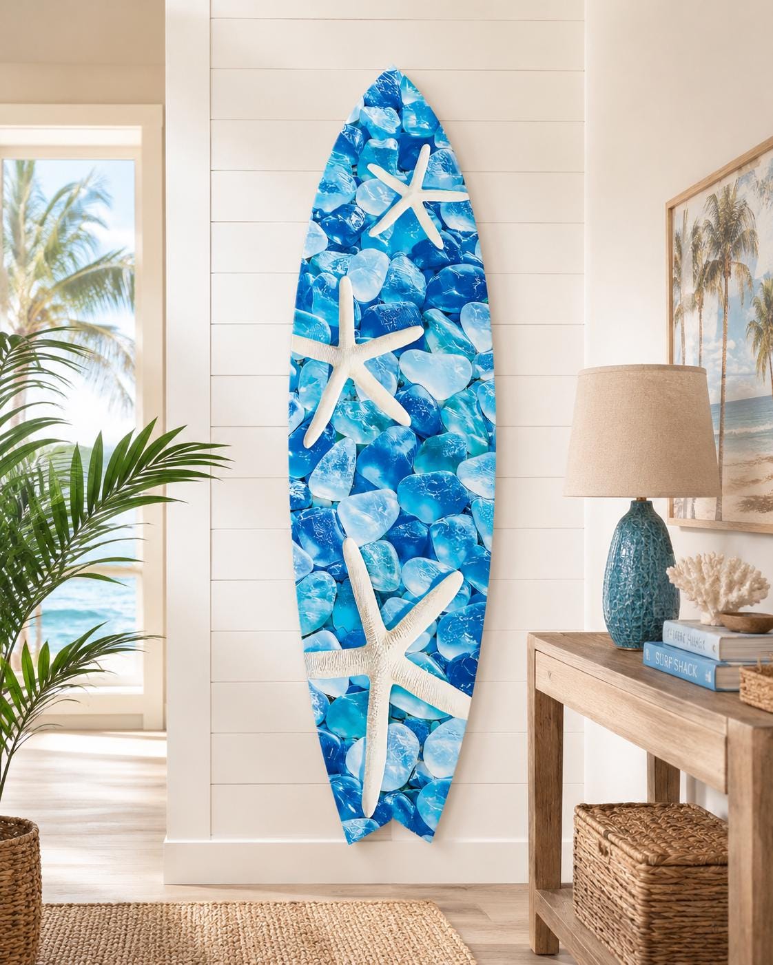 Seaglass Surfboard - Etsy