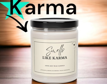 Vela Karma: regalo divertido para mejores amigas, solteras y divorciadas / regalo divertido de cumpleaños o de ruptura para tu mejor amiga