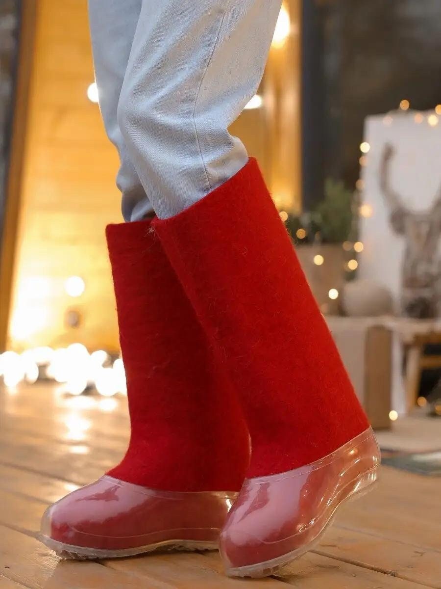 Russische Walenki Walenki Stiefel Damen Filzstiefel Walenki Damen