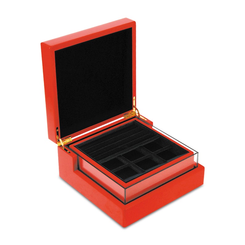 Kazakhstan wooden jewelry trinket lidded stash box bridesmaid gift rings earrings pin personalized