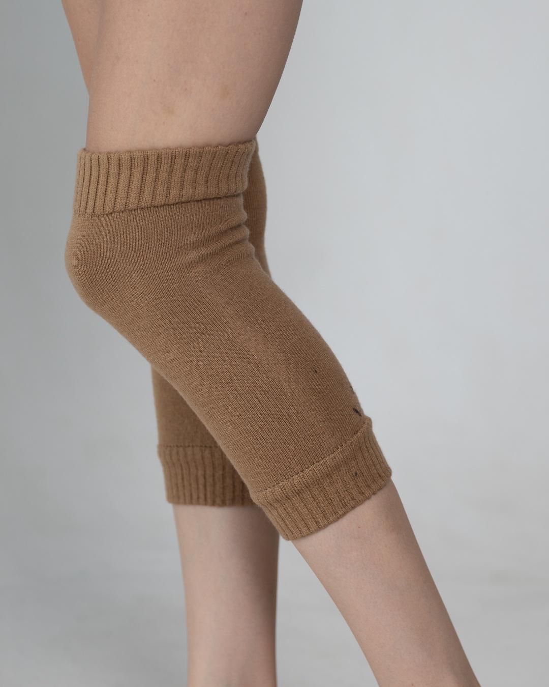 Merino 100% wool knee pads Mongolian