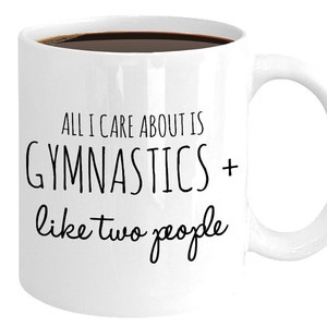 Gymnastics Mug, Gymnast Gift, Coffee Mug, Gymnastics Coach Gift, Gymnastics Mom Mug
