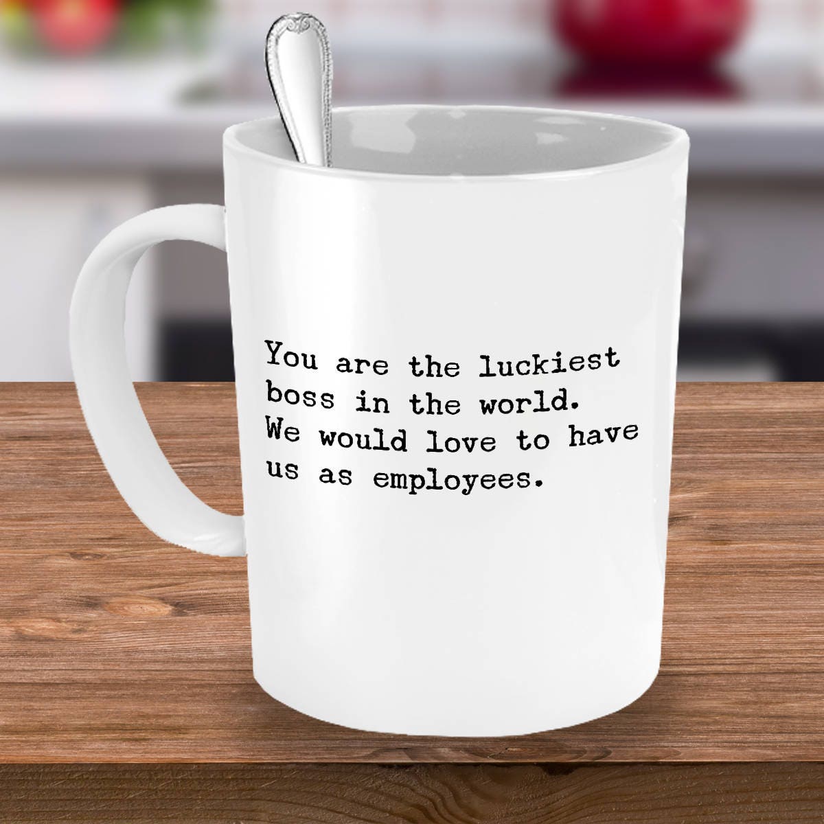 Funny Boss Gift From Employees Sarcastic Boss Coffee Mug Etsy