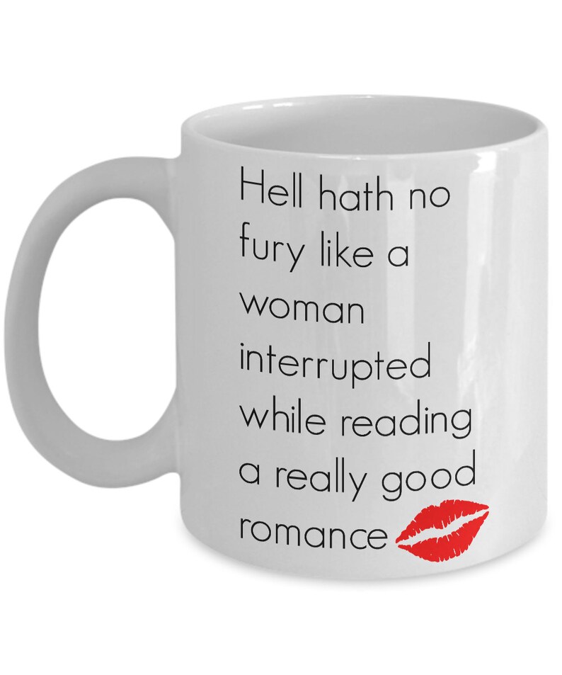 Coffee Mug for Readers I Love Romance Novels image 1