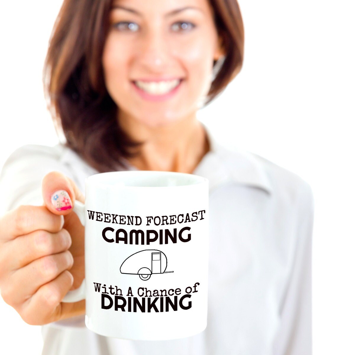 Funny Camping Mug RV Coffee Mug Weekend Forecast Camping Etsy UK