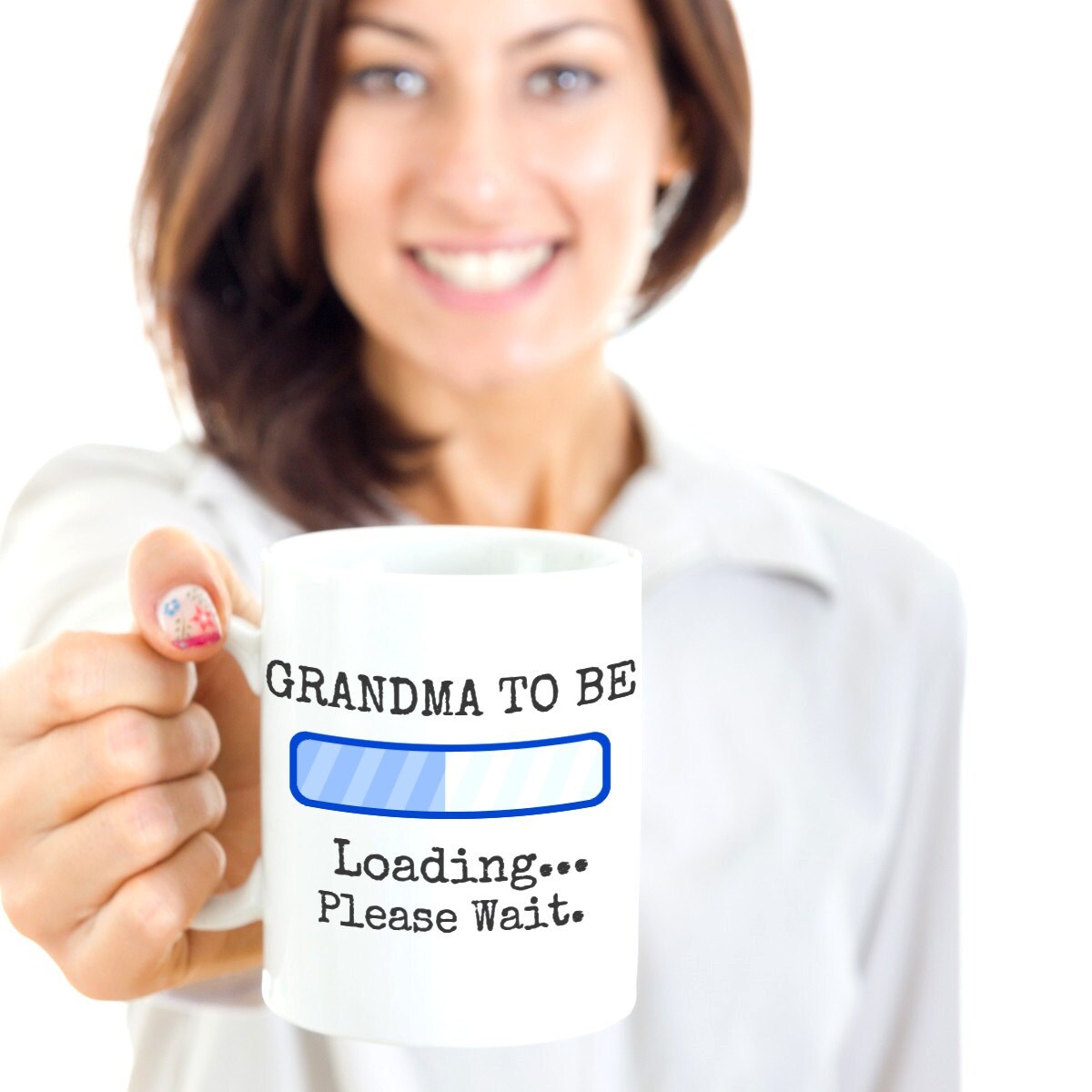 Grandma To Be Mug Grandma to Be Loading Please Etsy