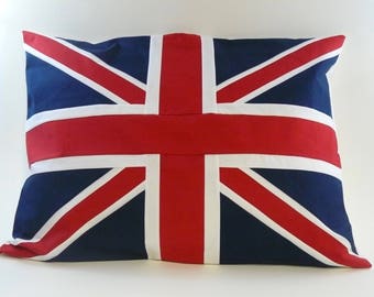 Union Jack British Flag Pillow Cover