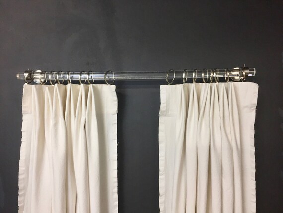 Pair Custom Painters Drop Cloth Curtains Euro Pleats Etsy