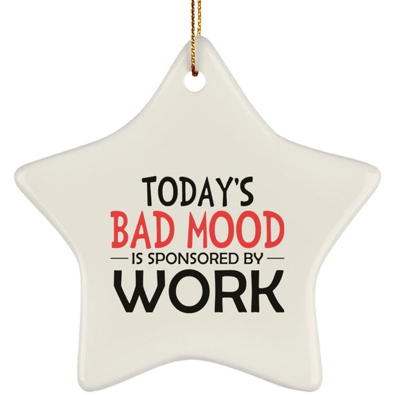 Funny Christmas Ornament Novelty Gift for Coworkers Etsy