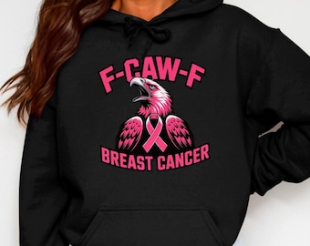 Breast Cancer F CAW F Eagle PNG: Pink Ribbon Fighter Design (Digital Download)