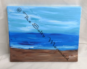 8 x 10 Abstract Beach Landscape