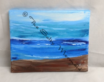 8 x 10 Abstract Beach Landscape