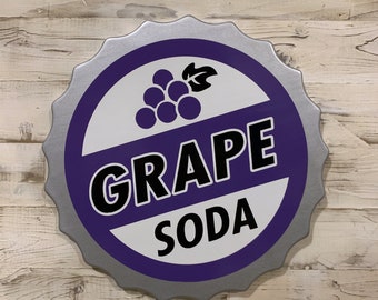 Grape Soda sign