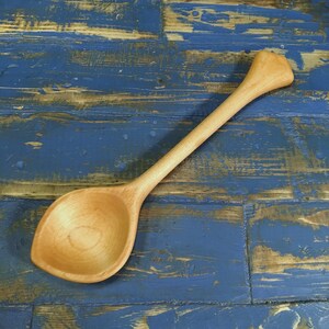 Maple cooking spoon