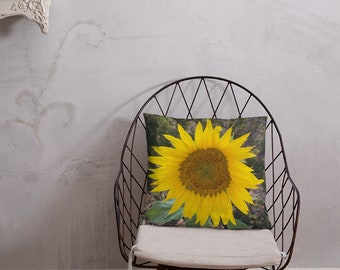 Sunflower Throw Pillow