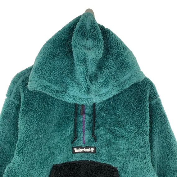 Buy Vintage 90s Timberland Outdoor Life Sherpa Fleece Hoodie Jacket Online in India Etsy