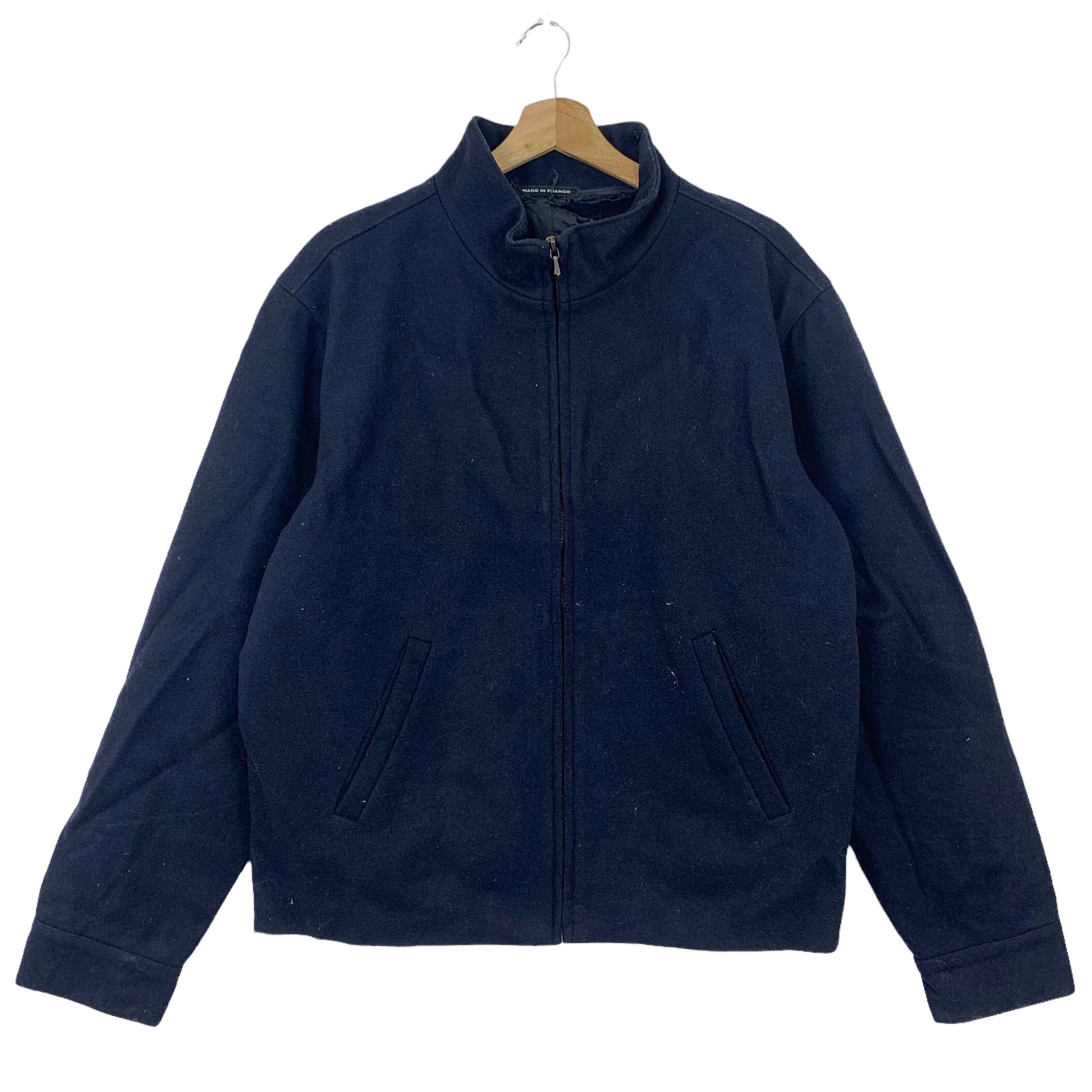 90s agnes b. HOMME wool zip jkt ヴィンテージ 90s agnes b. HOMME wool zip jkt ヴィンテージ