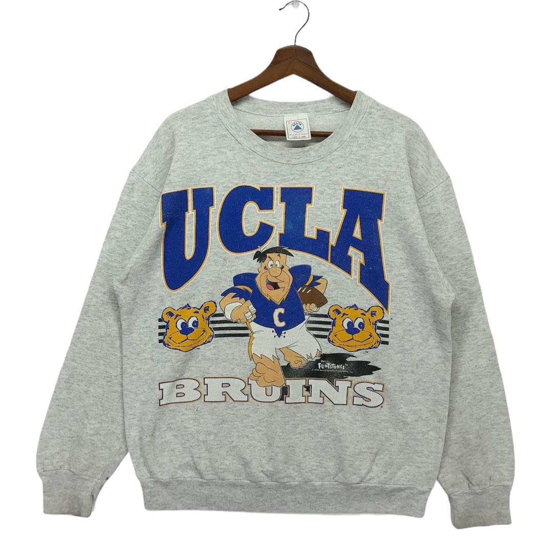 Very Rare!! Vintage 90s UCLA Bruins Flintstone Crewneck Very Rare!! Vintage 90s UCLA Bruins Flintstone Crewneck