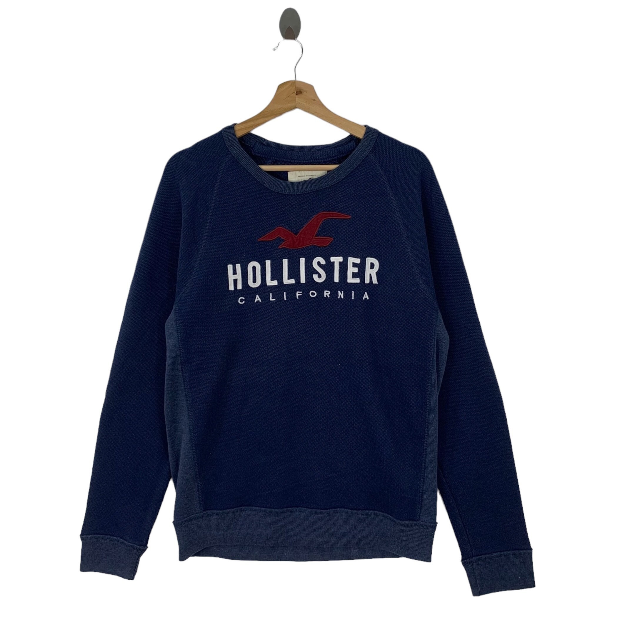 Vintage Hollister California Crewneck Pullover Sweater Jumpers Etsy