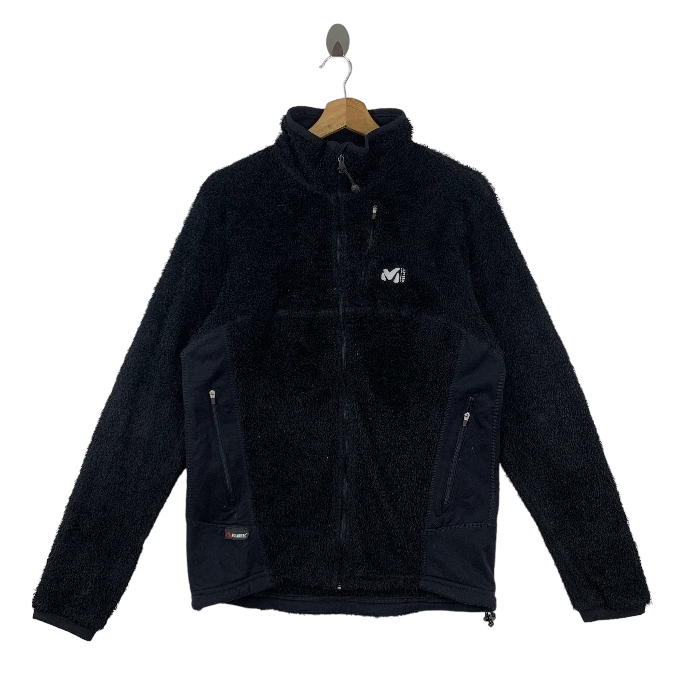 Vintage Millet Outdoor Fleece Zipper Jacket