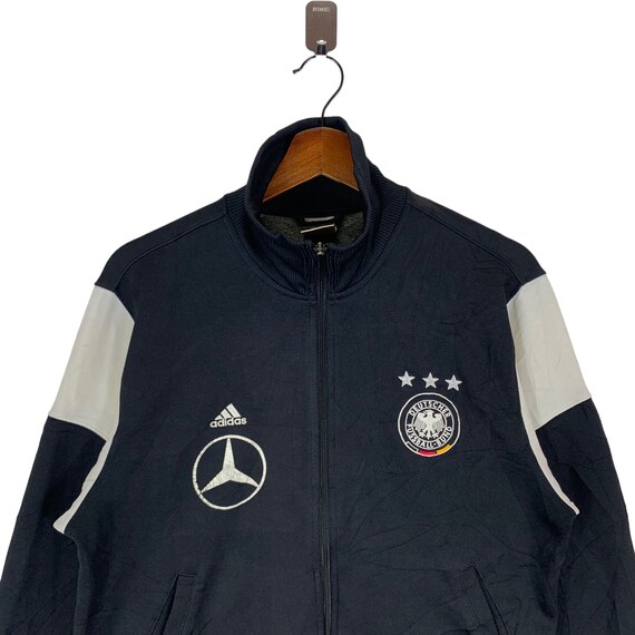 Vintage Adidas Germany Euro 2004 Portugal Track Sweater Zipper 